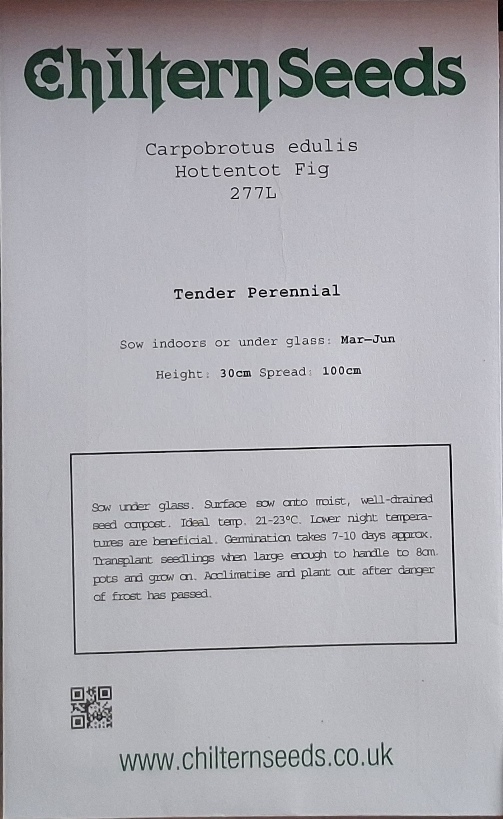 hottentot fig seed packet